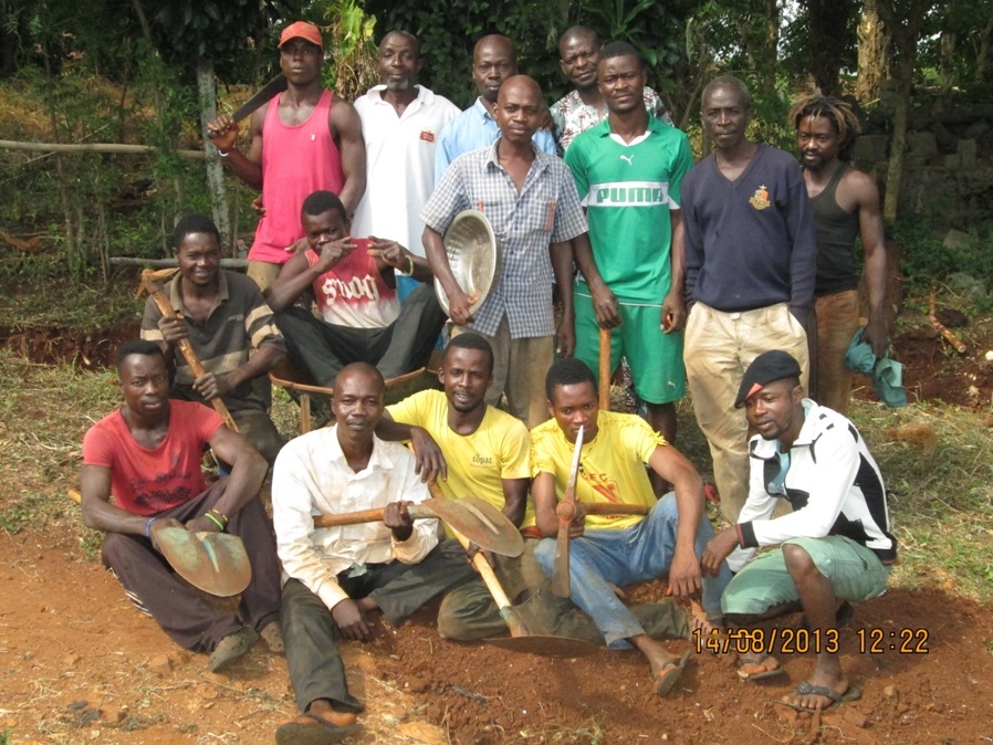 groupe volontire du village